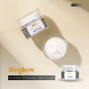SALE WASH WAREHOUSE Reglow Intensive Whitening Night Cream Moisturizes Brighten Skin Fade Black Spots Reduce Premature Aging