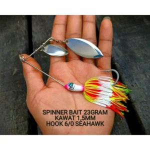 SPINNER BAIT BUAT TOMAN BERAT 23GRM UMPAN KESTING