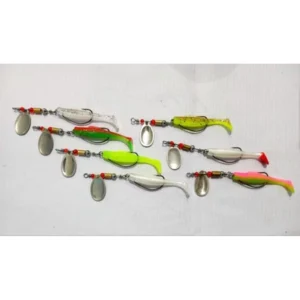 SOFT LURE UKURAN 6CM PAKAI BLADE BERAT 9GRM UMPAN KESTING