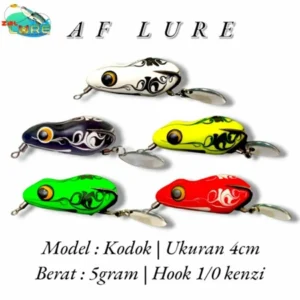 SOFT FROG AF LURE SIZE 4CM WEIGHT 5GRM KESTING BAIT