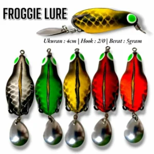 SOFT FROG GOMU LURE SIZE 4CM WEIGHT 5GRM KESTING BAIT