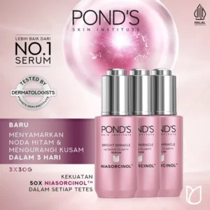 Pond's Bright Miracle Ultimate Clarity Serum 30G Multi Pack Isi 3