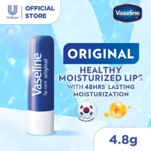 Vaseline Lip Therapy Balm Stick Original 4.8g - Lip Moisturizer - Lip Balm