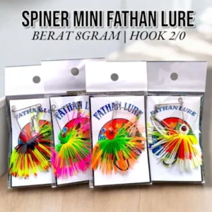 Spiner Mini Fatahan Lure Weight 8gm Hook 2/0 Kesting Bait
