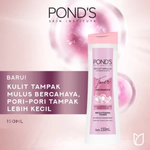 Ponds Bright Beauty Brightening Toner 150ml with Hyaluronic Acid