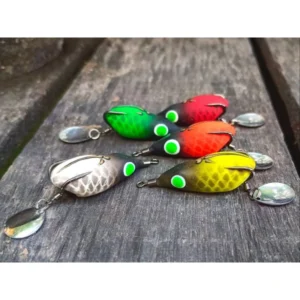 SOFT FROG GOMU GOMU LURE SINKING MODEL SIZE 3.5CM WEIGHT 6GRM HOOK 1/0 UMBAN KESTING