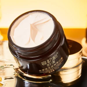 Ganoderma Cordyceps Lightening Day and Night Cream All Skin 50g ORIGINAL ORI Ganoderma Cordyceps Whitening Lazy Cream Moisturizer Face Whitening Glowing Fast Stubborn Black Spot Remover Day and Night Cream Anti Aging Wrinkles Waterproof Face Concealer