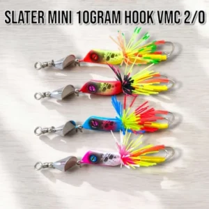 SLATER MINI ZAL LURE BERAT 10GRM HOOK VMC 2/0 UMPAN KESTING