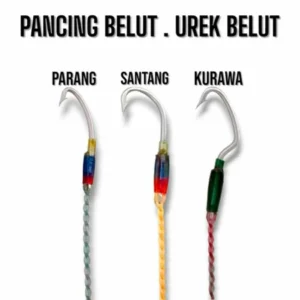 UREK EEL FISHING HOOK MADE OF STEEL THREAD LENGTH 150CM 3 MODELS