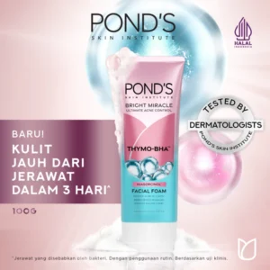 Pond's Bright Miracle Ultimate Acne Control Facial Foam 100G