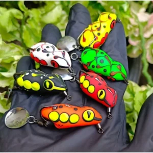SOFT FROG SK LURE SIZE 4CM WEIGHT 5GRM HOOK 1/0 ACTION TOP WATER UMBAIT KESTING