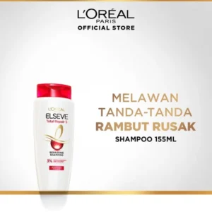 L'Oreal Paris Elseve Total Repair 5 Repairing Shampoo Hair Care 155ml
