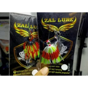 2PCS SPIN FROG AND SPINEER UMPAN TENGELAM KESTERING