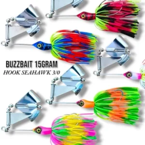 BUSSBET ZAL LURE WEIGHT 15GRM WIRE 1.2 HOOK 3/0 UMPAN KESTING