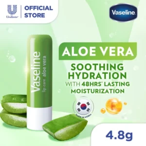 Vaseline Lip Therapy Balm Stick Aloe Vera 4.8g - Lip Moisturizer - Lip Balm