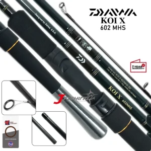 Daiwa KOI X Spinning Rod | 602MHS 602MS | Galatama | Galapung | Rawa Lake River Pool | Official