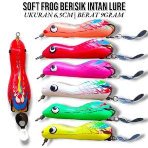 SOFT FRONG BERISIK DIAMOND LURE SIZE 6.5CM HOOK 2/0 UMBAIT KESTING