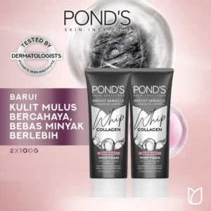 Pond's Bright Miracle Ultimate Oil Control Facial Foam 100G x2