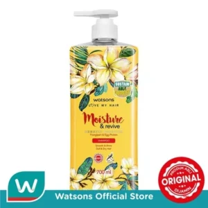WATSONS Watsons Moisture & Revive Frangipani & Egg Protein Shampoo 700Ml