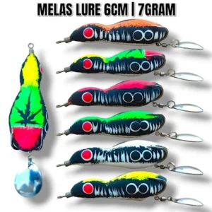 Soft Frog Melas Lure Size 6cm Weight 7g Kesting Bait