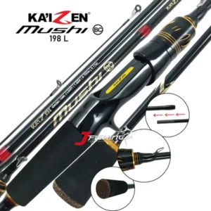 Joran KAIZEN MUSHI BC 180 198 | Solid Top Carbon | Light | Baitcasting