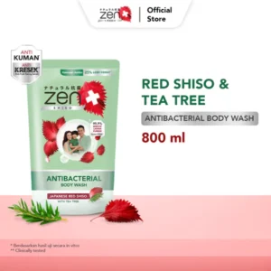 Zen Antibacterial Body Wash Shiso & Tea Tree Refill 800ml