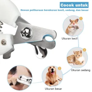 Cat and dog nail clippers for cutting pet/stainless steel nails