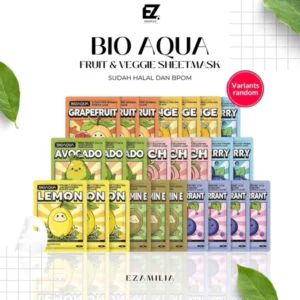 ‼️EZAMILIA‼️ BIOAQUA Sheetmask Masker Wajah Sheet Masker Acne Whitening Brigtening Anti Aging Moisturizing