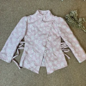 Delova Kids - CHILDREN'S KEBAYA JANGGAN VOL. 2 Modern Javanese Daisy Jaguard Jacquard Floral Embroidered Rafflesia Embossed Clothes