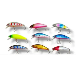 AGILE MINNOW SIZE 7.5CM KESTING BAIT FOR AMPALA FISH AND TOMAN AND OTHERS