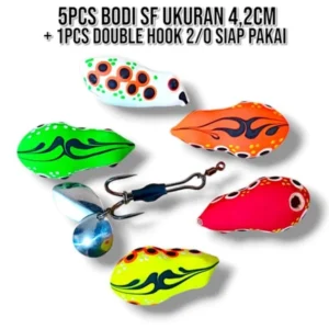 ONE PCS SOFT FROG SHELL BODY SIZE 4.2CM EQUAL 3.7CM KESTING BAIT