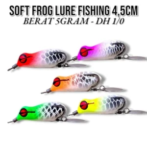 Soft Front Lure Fishing Size 4cm Weight 5g Hook 1/0 Kesting Bait