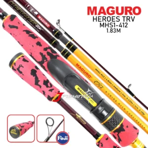 MAGURO HEROES TRV MHS1-412 MHS2-412 Rod | Travel Rod | Spinning | Continue 4