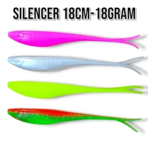 ONE PCS SILENCER 18CM WEIGHT 18GRM SUITABLE FOR TOMAN FISH BAIT