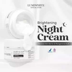 Lumiwhite Brightening Night Moisturizer Cream / Night Cream Face Whitening / Facial Skincare 10 gr
