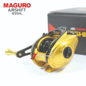BC MAGURO AIRSHIFT 103SHL Reel | Bait Casting | Left Handle | Pond Sungai Laut