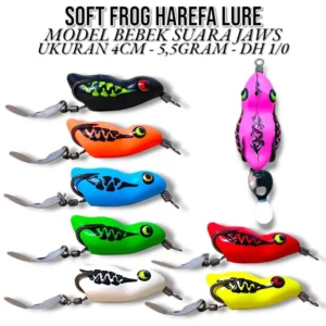 SOFT FROG BEDIRI KALIANG LURE SIZE 6CM WEIGHT 9.5GRM KESTING BAIT