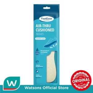 Footease by Watsons Air-Thru Cushioned Insoles 1 Pair