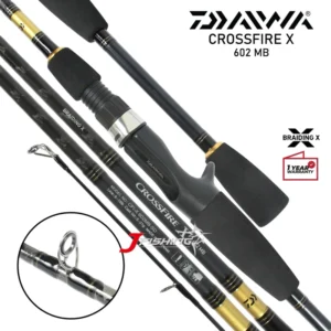 DAIWA CROSSFIRE-X 25 Rod | 602MB 602MHB 662MB | Baitcasting | Periphery Sea Daily Pool | Official