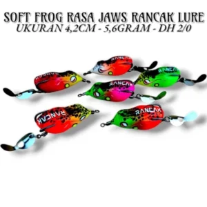 SOFT FROG RANCAK LURE SIZE TWO MODELS 4.2CM WEIGHT 5.6GRM AND 5.5GM KESTING BAIT