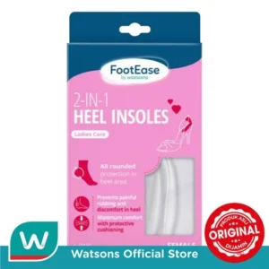Footease by Watsons 2-In-1 Heel Insoles 1 Pair