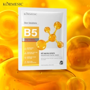 Kormesic B5 4X Retinol Mask – Anti-Aging Face Mask & Smooth, Firm, and Bright Skin Care | Reduces Wrinkles & Maintains Skin Elasticity