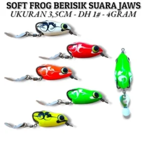 SOFT FROG NOISY JAWS SOUND SIZE 3.5CM WEIGHT 4GRM KESTING BAIT