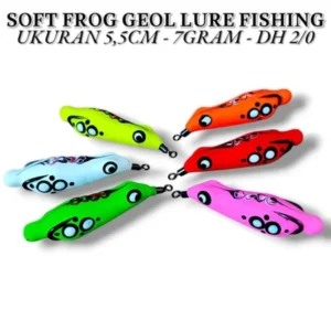 SOFT FROG ATION GEOL SIZE 5.5CM WEIGHT 7GRM MPAN KESTING