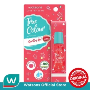 Watsons True Colour Sparkling Red Lip Gloss 8g