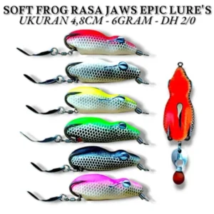 SOFT FRONG EPIC LURE JAWS FLAVOR SIZE 4.3CM AND 4.8CM 5.5CM KESTING BAIT