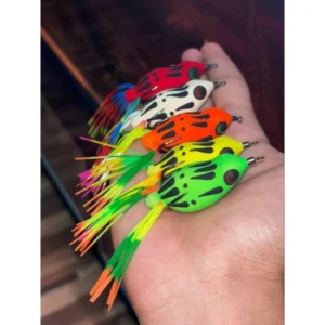 SOFT FRONG LURE FISHING MODEL SKRIT SIZE 4.5CM WEIGHT 6.5GRM HOOK 2/0 UMBAIT KESTING