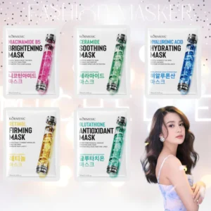 KORMESIC Korean Face Mask Brightening Fine Lines Ori Essence Facial ANTI-Aging ANTI-Wrinkle