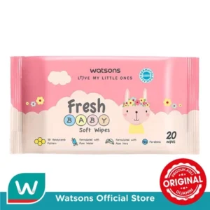Watsons Fresh Baby Soft Wipes 20'S