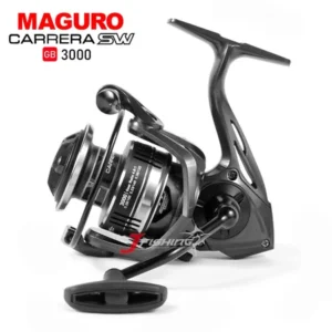 Reel MAGURO CARRERA SW | 1000 S/D 6000 | Power Handle | Freshwater Saltwater
